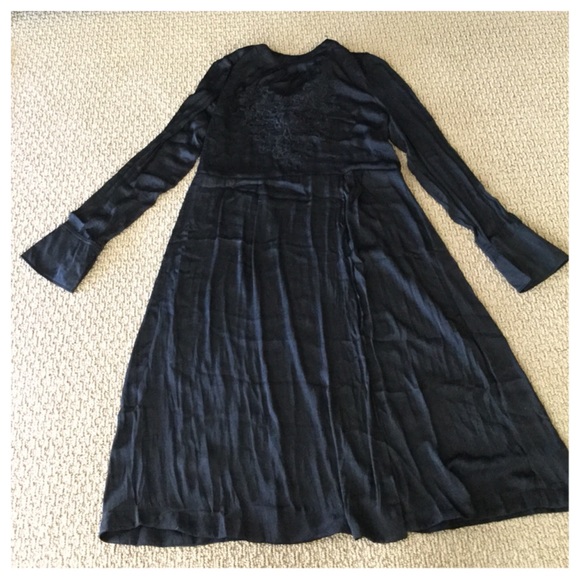 Free People Black New Day Embroidered Tunic.  NWT. - Picture 7 of 8